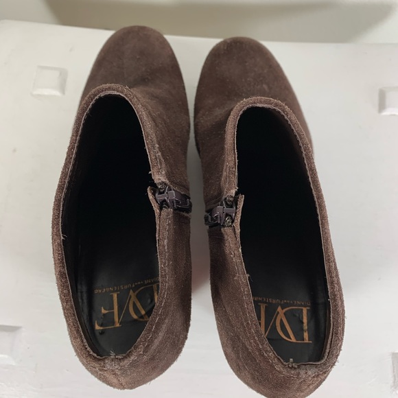 DVF wedge suede booties - Picture 4 of 8